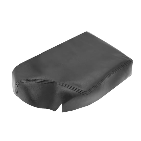 Center Console Armrest Cover For Dodge Challenger 2015 2016 2017 2018 2019 2020  Auto Leather Suture Console Lid Cover Replacement Adhesive Black
