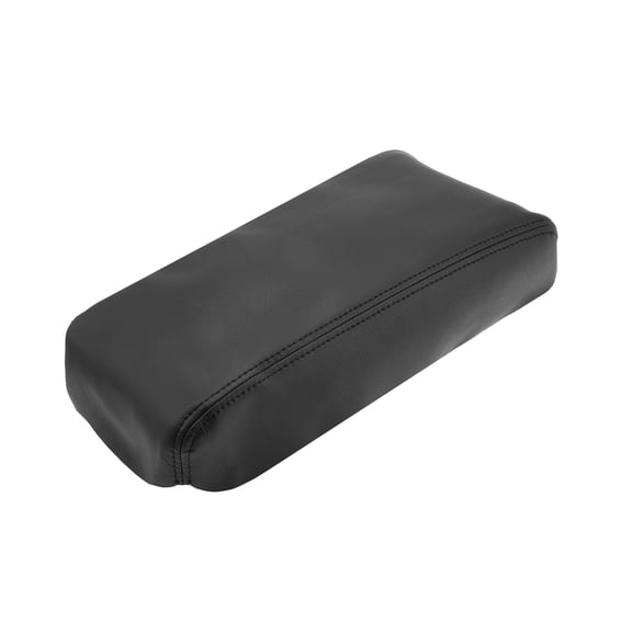 Center Console Armrest Cover For Subaru Crosstrek 2012-2017 Auto Leather Suture Console Lid Cover Replacement Adhesive Black