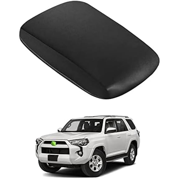 Center Console Armrest Cover for Toyota 4Runner 2010-2022 2023 2024 Accessories Armrest Pad Anti-Scratch Middle Console Pad Leather Center Console Protector
