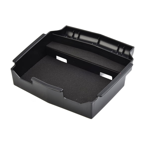 Center Console Armrest Storage Box for Honda CR-V 2012-2016, ABS Pallet Tray Organizer for Coins Cards Phone, Black Interior Accessory Excluding LX Model