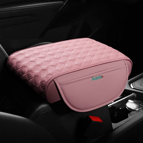 Center Console Cover, Armrest Protector, Universal Car Console Mat with Storage Bag, Microfiber Leather, 1 Count
