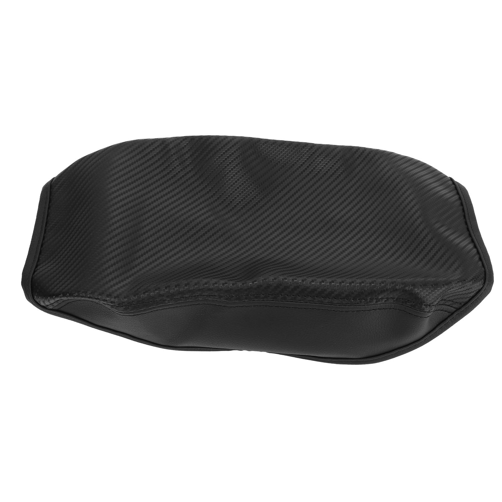 Center Console Cover Black Microfiber Armrest Support Elbow Pad