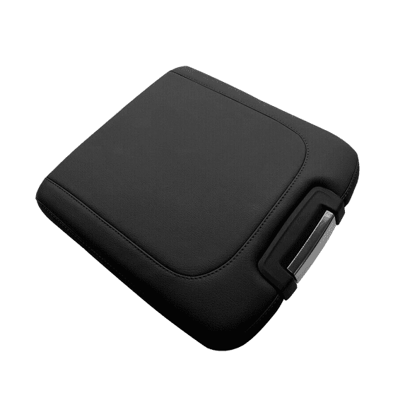 Center Console Cover Compatible with 2013-2018 Dodge Ram 1500 2500 3500 , 2019 Dodge Ram 1500 Classic Console Armrest Cover Cushion Protector (Black)