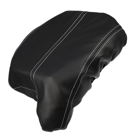 Unique Bargains Center Console Cover Pad Waterproof Armrest Cover Protector for Honda Accord 2013-2017 Faux Leather Matte Black