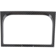 Center Console Cup Holder Frame Trim Cover Compatible with Land Rover Discovery Sport 2024 2025+ Gear Shift Panel Cup Holder Cover Interior Decoration Accessories Bright Black