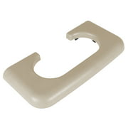Center Console Cup Holder Replacement Pad Compatible with Ford F-250 F-350 F-450 1999-2010 Beige