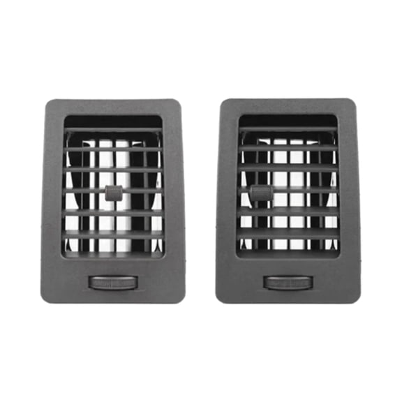 Center Console Dash A/C Air Vent Panel For Toyota Hilux 2005-2015 Accessories Dashboard Vent，Adjustable Air Volume Interior Air-Condition Grill-Left and right pair-black