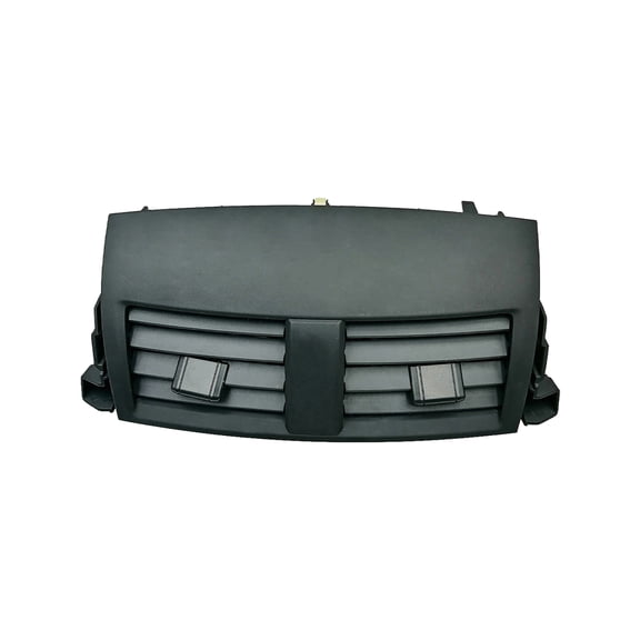 Center Console Dash A/C Air Vent Panel For Toyota RAV4 2006-2012, Dashboard Vent Replacement OEM 55670-42060, Center A/C Dash Air Vent Trim Cover-black