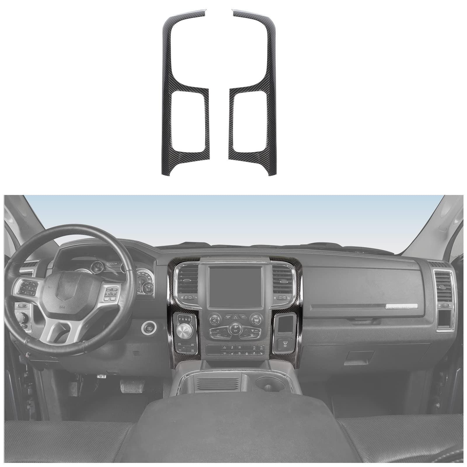 Center Console Dashboard Air Vents Outlets Trim Cover Interior