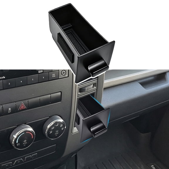Center Console Dashboard Drawer Coin Storage Box For 2013-2018 Ram 1500 2500