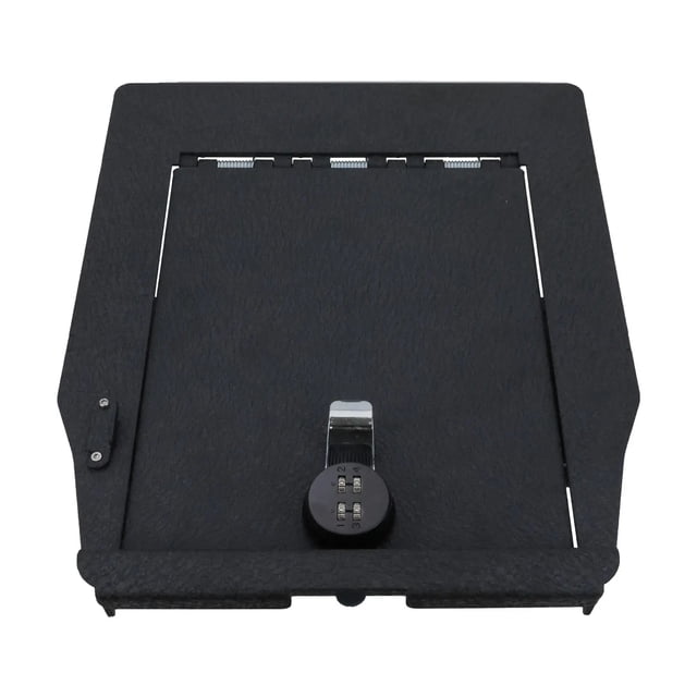 Center Console Gun Safe Vault - WASAI Premium In-vehicle Console Lock ...