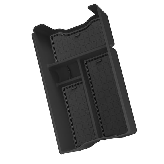 Center Console Insert for Daily Driving Storage, ABS Car Armrest Tray with Compartment Layout in 2026 Vehicle Interior for Quick Access Organization