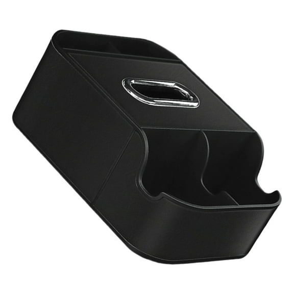 Center Console Leather Tray Car Seat Organizers Car Armrest Extra Storage Box Car Interior Storage Box with Phone Slot