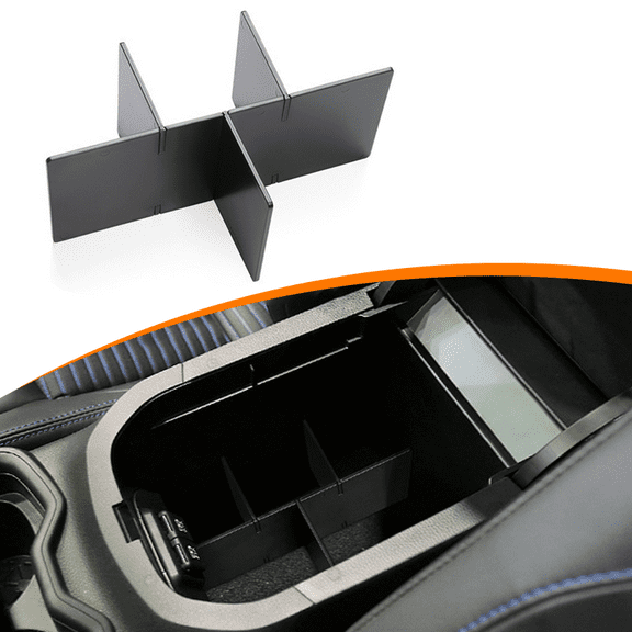 Center Console Organizer Compatible with Toyota RAV4 2022 2021 2020 2019 Center Console Glove Box Divider Storage Glove Box Organizer Tray