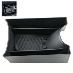 Center Console Organizer Storage Tray, Custom Fit Interior Storage Box Com-patible-w-ith Model Years 2013-2021 Compact Hatchback Center Armrest Modification Accessory