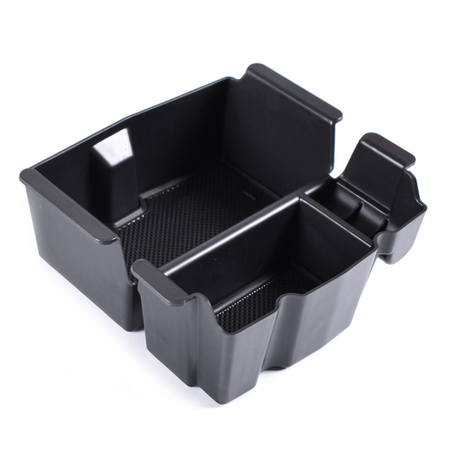 Center Console Organizer Tray For Jeep Wrangler JL 2018-2022, Custom Armrest Oragnizer Tray Secondary Storage Box Accessories-Black black line