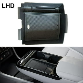 Center Console Organizer Tray For Hyundai Tucson 2025-Plus Armrest Storage Box ABS Material Black Interior Car Accessory LHD Quick Install Wear-Resistant Design Custom Fit