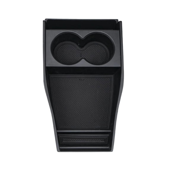 Center Console Organizer with Cup Holder and Non-Slip Mat Lower Tray Accessories for Hyundai Ioniq 5 2022-2024