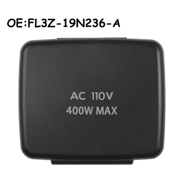 Center Console Rear Power Outlet 110V Volt 400W For Ford F150 2015-2016