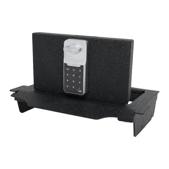 Center Console Safe Gun Safe, WASAI Console Gun Vault Lockbox Compatible with Dodge Ram TRX 2021-2024, for Dodge Ram Rebel GT 2022-2024, Electronic Keypad Lock.