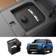 Center Console Safe Lock Box Compatible with 2024 2025 2026 Toyota Land Cruiser Prado 250 / Lexus GX550 Armrest Security Organizer for Prado 250 GX 550 Accessories Only Fit with Cool Box