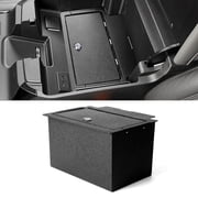 Center Console Safe Vault Lock Box for 2023-2026 Chevy Silverado 1500 Console Organizer Locking Vault, Advanced Security Box with Mechanical lock