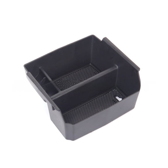 Center Console Storage Box,For Jeep For WRANGLER JK, Armrest Organizer Tray With Lid, Black Interior Accessory,For Off-Road Vehicle