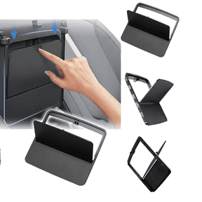 Center Console Storage Box for Ford for RANGER 2023-2025, ABS Organizer Insert with Secure Compartment, Custom Fit Armrest Accessories, Black
