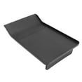 Center Console Tray ABS Black Center Console Storage Bin Food Eating