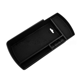 Center Console Tray Armrest Secondary Glove Storage Box For Honda 2018, Custom Hidden Storage Box, Easy To Use-black