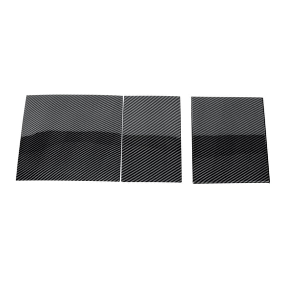 Center Console Wrap Cover Kit For Tesla Model 3 Highland 2024 ABS Carbon Fiber Center Console Protector Accessories