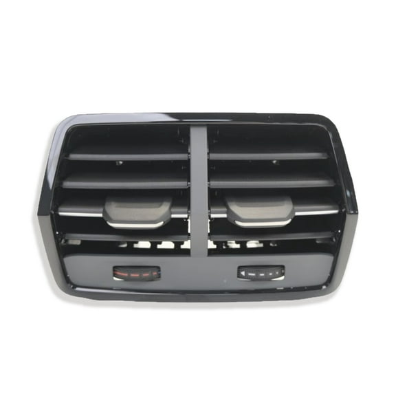 Center Dash AC Outlet Rear Air Vent Panel, Fits For AUDI Q3 2019-2024, OEM:83G819203, Rear Dashboard Trim Cover Outlet Grille Panel-black-later