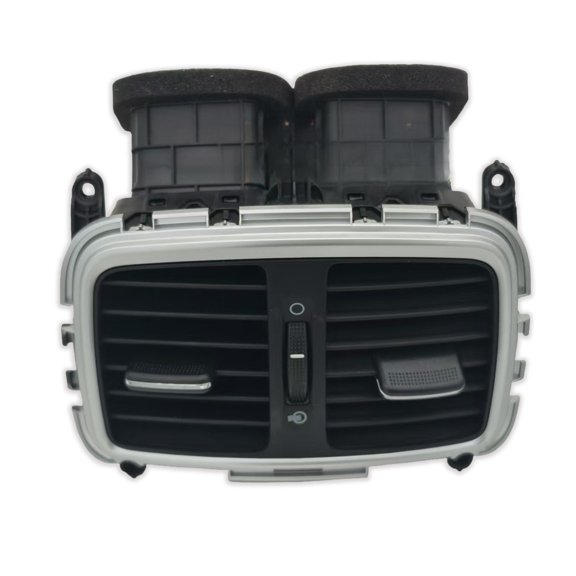 Center Dash AC Outlet Rear Air Vent Panel, Fits For Hyundai Tucson 2016-2020, OEM: 97040D3000, Rear Dashboard Trim Cover Outlet Grille Panel.-black-middle