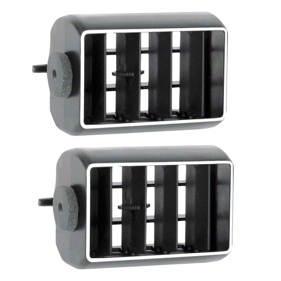 Center Dash Air Vent Deflector Set For 1979-1981 Camaro Models With A/C