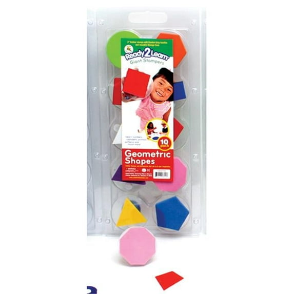 Center Enterprises Inc. Ready2Learn Giant Geometric Shapes Stampers