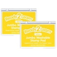 thumbnail image 1 of Center Enterprises Ready2Learn Jumbo Washable Stamp Pad Yellow Ink Pack of 2 (CE-10039-2), 1 of 2