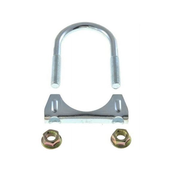 Center Exhaust Clamp - Compatible with 1975 - 1984 Volkswagen Rabbit 1976 1977 1978 1979 1980 1981 1982 1983