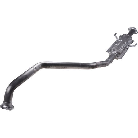 Center Exhaust Muffler - Compatible with 2003 - 2008 Hyundai Tiburon 2.0L 4-Cylinder 2004 2005 2006 2007