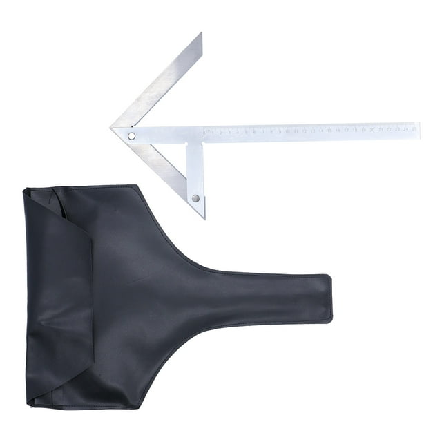 Center Gauge Ruler Stainless Steel High Accuracy Center Angle Finder
