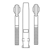 Center Link Assembly fits John Deere 300B 301A 302 302A 401B 401C 301 401 401D 1020 1520 2020 2440 2640 300B 301A 302 302A 401B 401C 301 401 AT20863