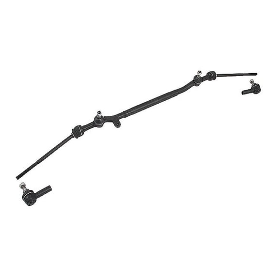 Center Linkage with Left and Right Steering Tie Rods and Ends - Front Assembly