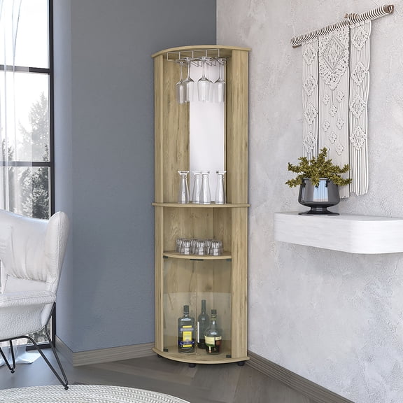 Center Mirror Design / Aspiring Mixologist's Choice / Organize Liquors Efficiently