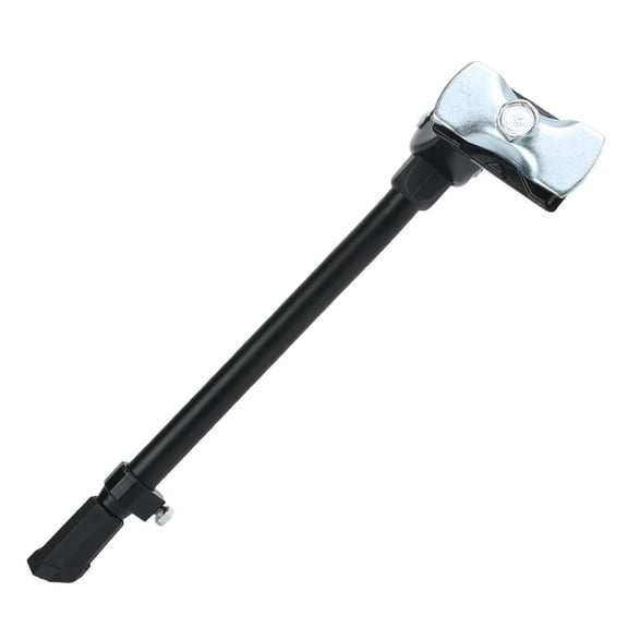 Center Mount Kickstand, Adjustable Bike Kickstand  For 24-27 Inch Road Mountain Bikes Black,Silver