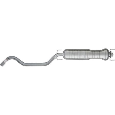 Center Muffler - Compatible with 1999 - 2009 Saab 9-5 Turbo 2000 2001 2002 2003 2004 2005 2006 2007 2008