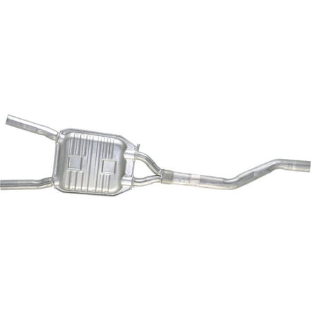 Center Muffler - Compatible with 2005 - 2009 Audi A4 Quattro 2.0L 4-Cylinder Turbo 2006 2007 2008