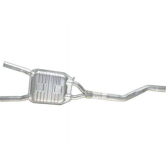 Center Muffler - Compatible with 2005 - 2009 Audi A4 Quattro 2.0L 4-Cylinder Turbo 2006 2007 2008