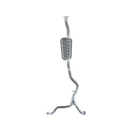 Center Muffler - Compatible with 2005 Subaru Outback Wagon 2.5L 4-Cylinder Naturally Aspirated