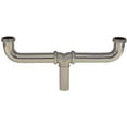 thumbnail image 1 of Center Outlet Waste 1-1/2 In. X 16 In. Brass 20 Gauge Slip Joint Chrome, 1 of 1