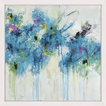 "Center Piece I-1" Framed Painting Print