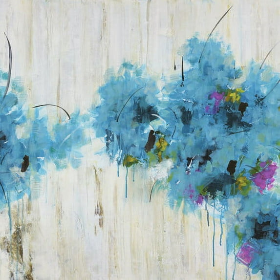 "Center Piece II-2" Painting Print on Wrapped Canvas